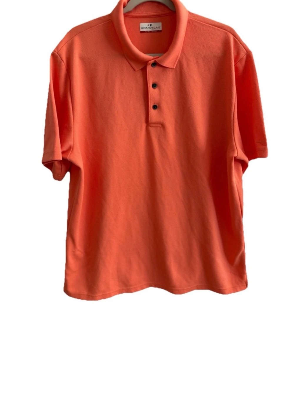 Grand Slam Men's Coral Polo Shirt